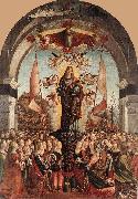 CARPACCIO, Vittore Apotheosis of St Ursula dfg oil painting artist